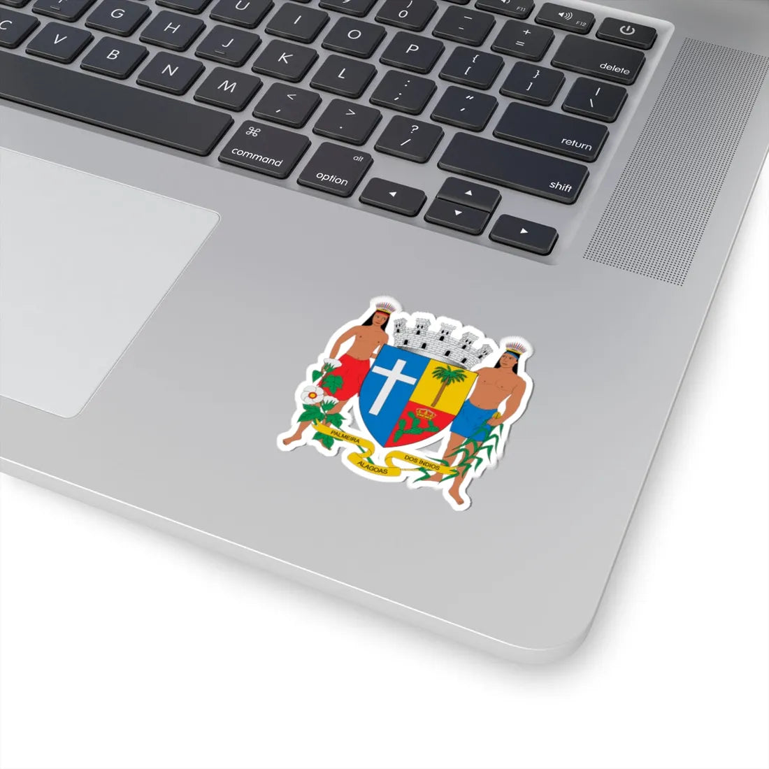 Brasão de Palmeira dos Índios - AL (Brazil) (Coat of Arms) STICKER Vinyl Kiss-Cut Decal - The Sticker Space