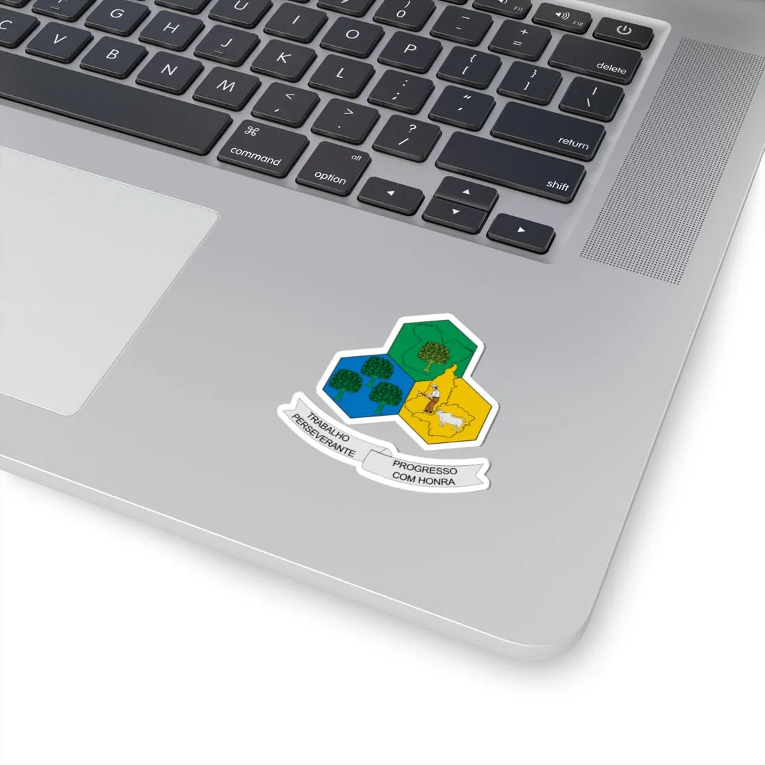Brasão de Paragominas - PA (Brazil) (Coat of Arms) STICKER Vinyl Kiss-Cut Decal - The Sticker Space