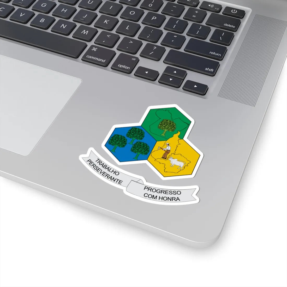 Brasão de Paragominas - PA (Brazil) (Coat of Arms) STICKER Vinyl Kiss-Cut Decal - The Sticker Space
