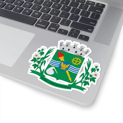 Brasão de Paulínia - SP (Brazil) (Coat of Arms) STICKER Vinyl Kiss-Cut Decal - The Sticker Space