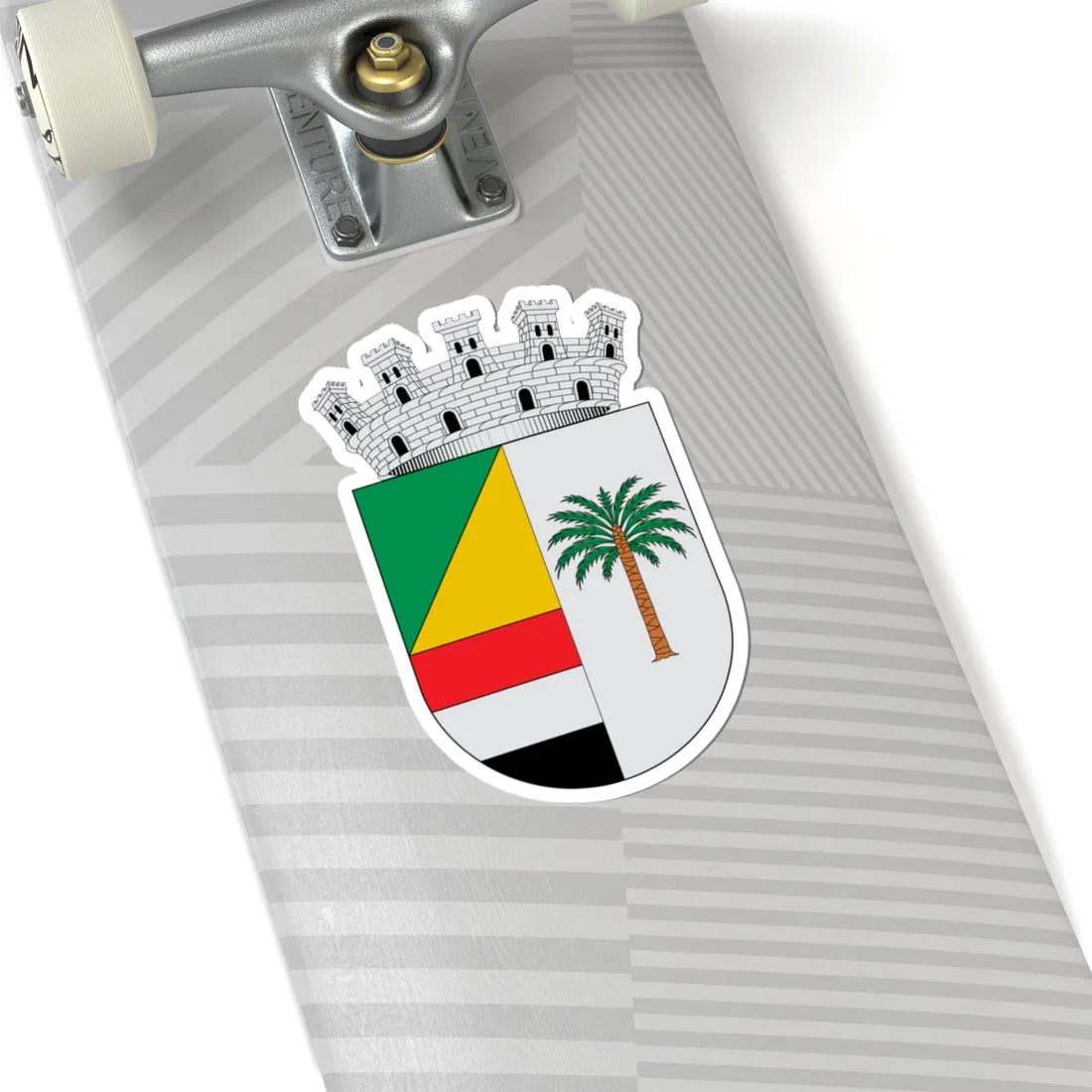 Brasão de Pinheiro - MA (Brazil) (Coat of Arms) STICKER Vinyl Kiss-Cut Decal - The Sticker Space