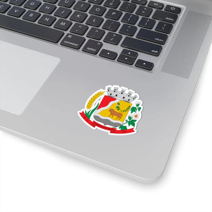 Brasão de Querência do Norte - PR (Brazil) (Coat of Arms) STICKER Vinyl Kiss-Cut Decal - The Sticker Space