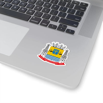 Brasão de Ribas do Rio Pardo - MS (Brazil) (Coat of Arms) STICKER Vinyl Kiss-Cut Decal - The Sticker Space
