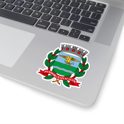 Brasão de Ribeirão Preto (Brazil) (Coat of Arms) STICKER Vinyl Kiss-Cut Decal - The Sticker Space