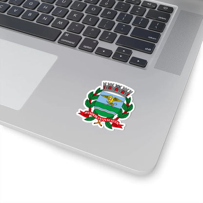 Brasão de Ribeirão Preto (Brazil) (Coat of Arms) STICKER Vinyl Kiss-Cut Decal - The Sticker Space