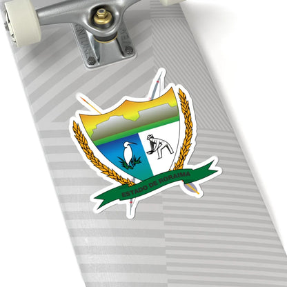 Brasão de Roraima (Brazil) (Coat of Arms) STICKER Vinyl Kiss-Cut Decal - The Sticker Space