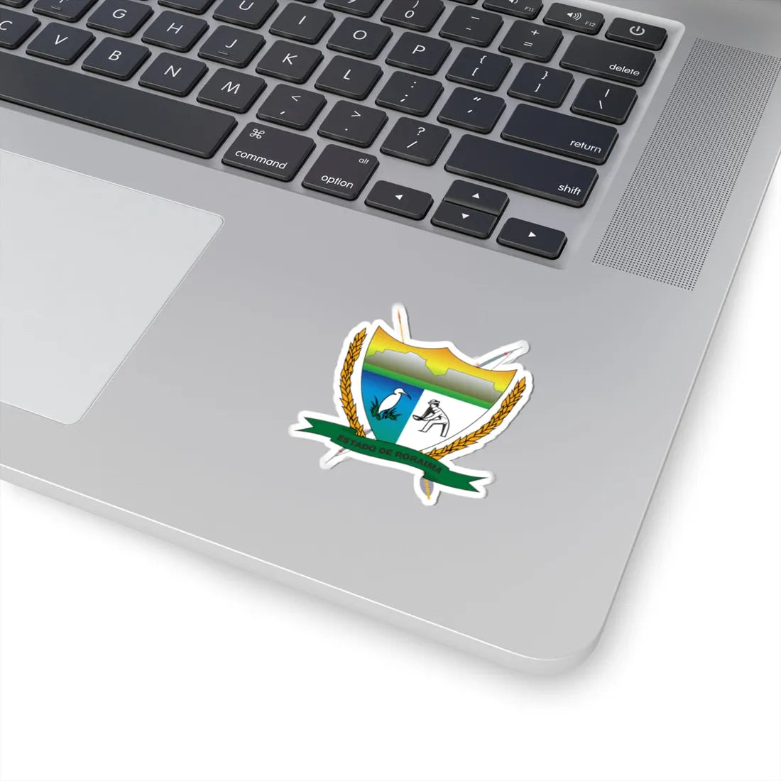 Brasão de Roraima (Brazil) (Coat of Arms) STICKER Vinyl Kiss-Cut Decal - The Sticker Space