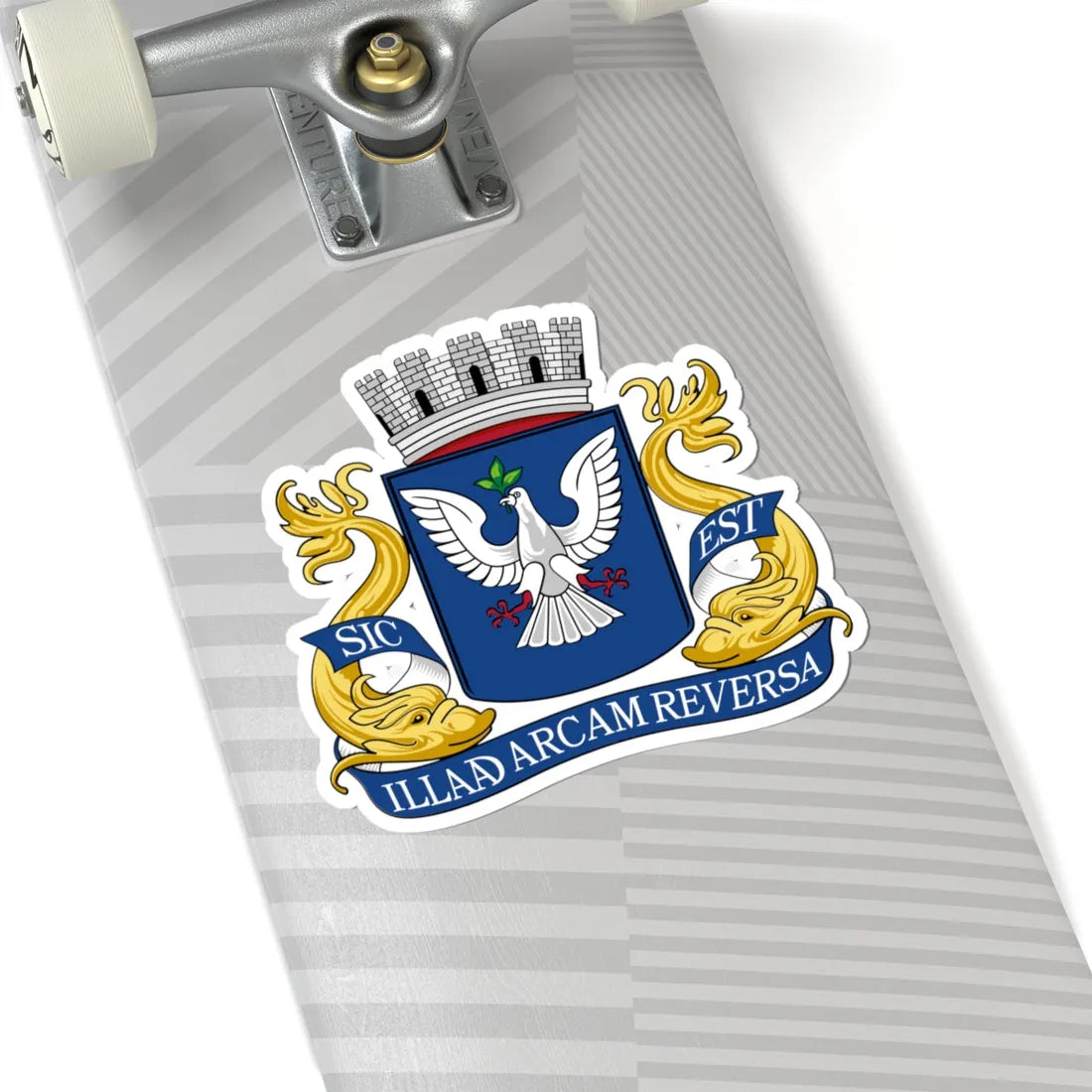 Brasão de Salvador (Brazil) (Coat of Arms) STICKER Vinyl Kiss-Cut Decal - The Sticker Space