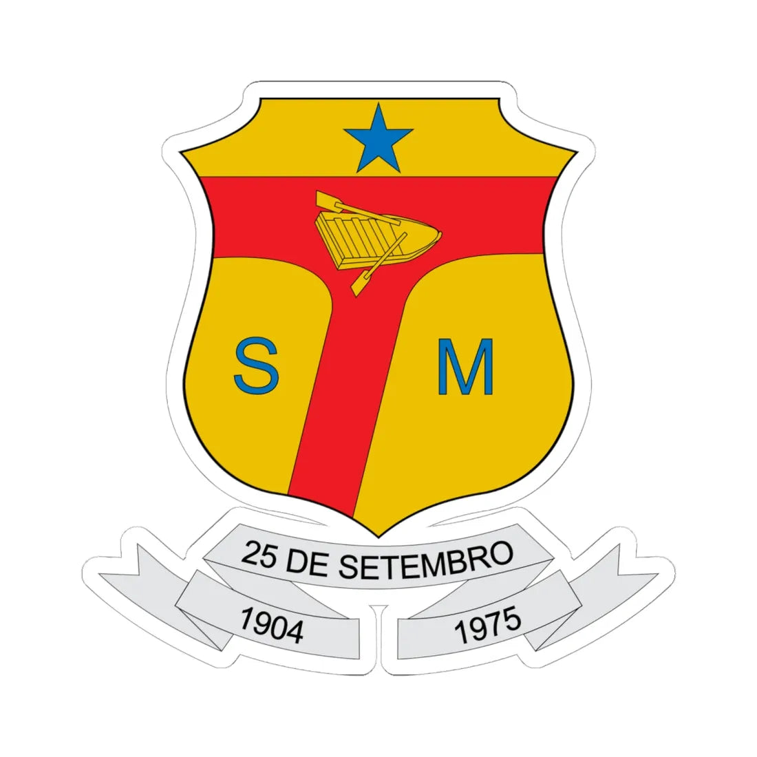 Brasão de Sena Madureira - AC (Brazil) (Coat of Arms) STICKER Vinyl Kiss-Cut Decal - The Sticker Space