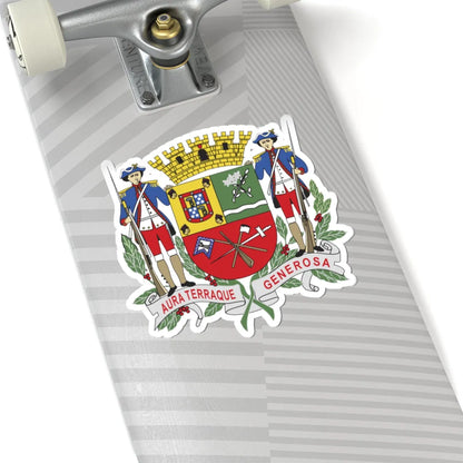 Brasão de São José dos Campos (Brazil) (Coat of Arms) STICKER Vinyl Kiss-Cut Decal - The Sticker Space