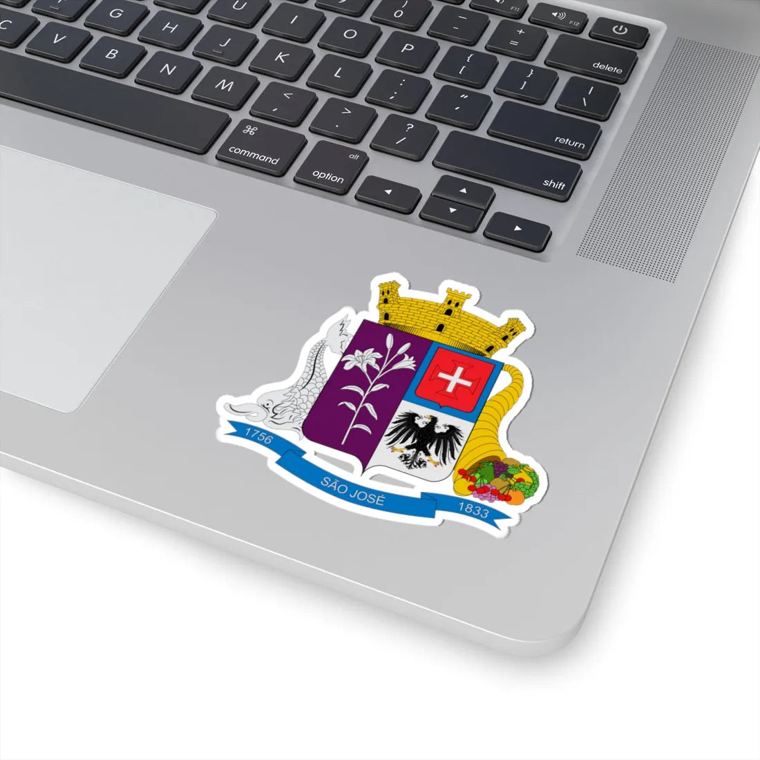 Brasão de São José - SC (Brazil) (Coat of Arms) STICKER Vinyl Kiss-Cut Decal - The Sticker Space