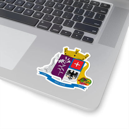 Brasão de São José - SC (Brazil) (Coat of Arms) STICKER Vinyl Kiss-Cut Decal - The Sticker Space