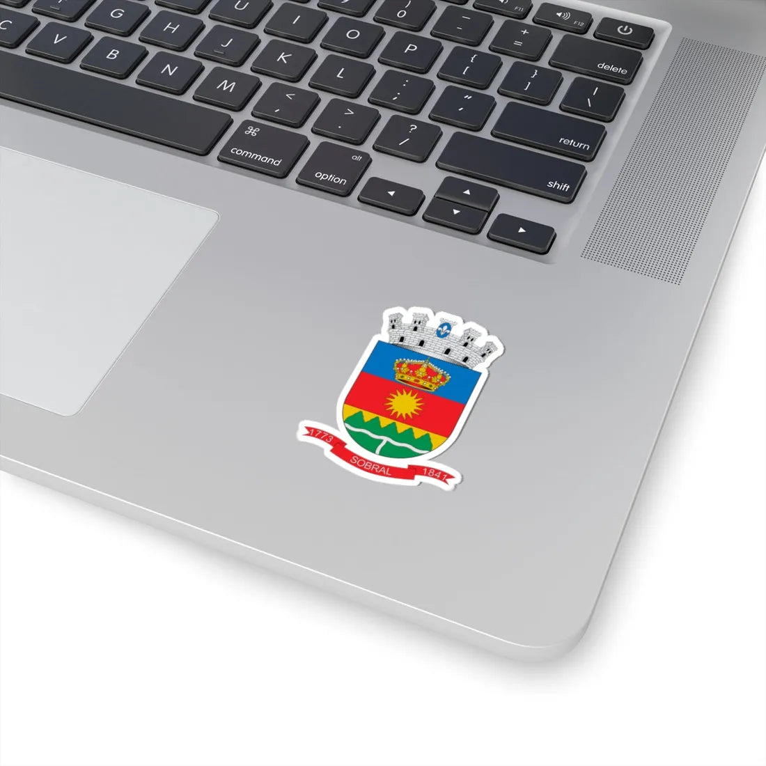 Brasão de Sobral - CE (Brazil) (Coat of Arms) STICKER Vinyl Kiss-Cut Decal - The Sticker Space