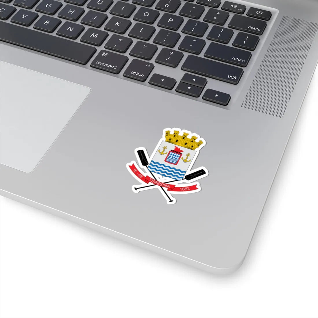 Brasão de Teresina (Brazil) (Coat of Arms) STICKER Vinyl Kiss-Cut Decal - The Sticker Space