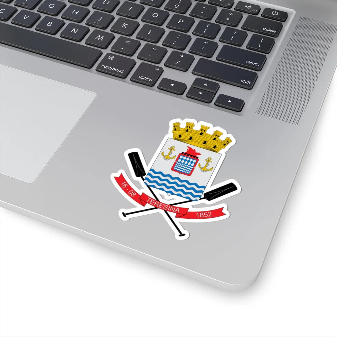 Brasão de Teresina (Brazil) (Coat of Arms) STICKER Vinyl Kiss-Cut Decal - The Sticker Space