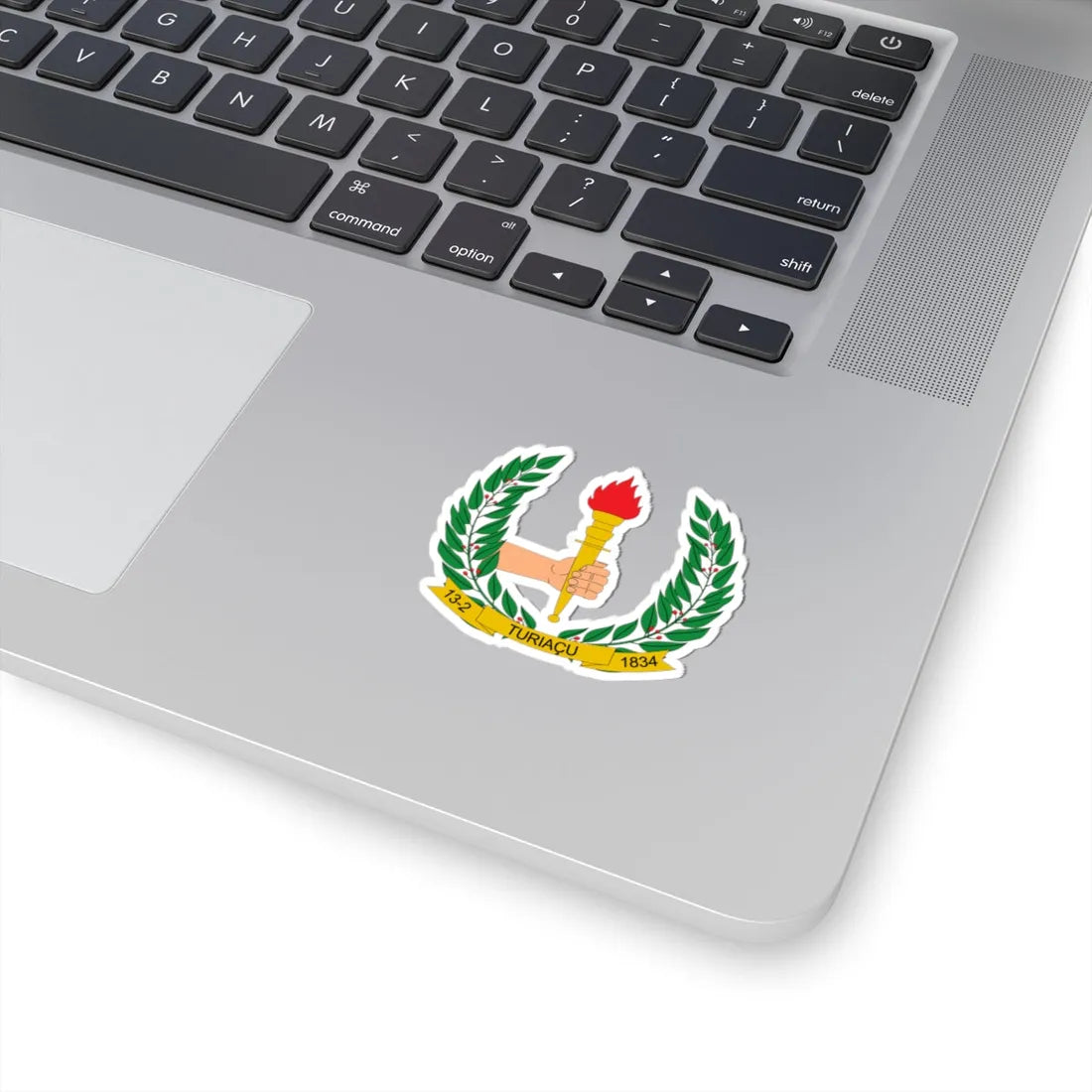 Brasão de Turiaçu - MA (Brazil) (Coat of Arms) STICKER Vinyl Kiss-Cut Decal - The Sticker Space