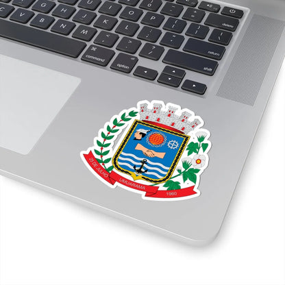 Brasão de Umuarama - PR (Brazil) (Coat of Arms) STICKER Vinyl Kiss-Cut Decal - The Sticker Space