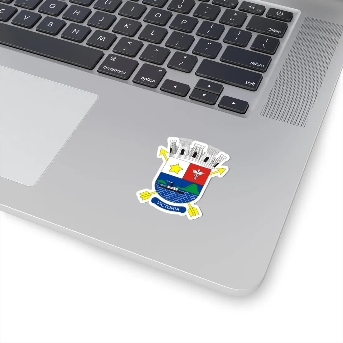 Brasão de Vitória Espírito Santo (Brazil) (Coat of Arms) STICKER Vinyl Kiss-Cut Decal - The Sticker Space