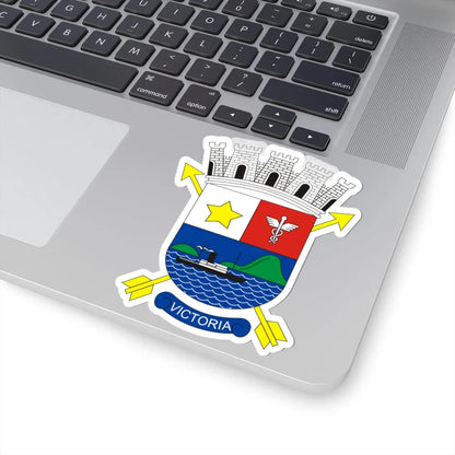 Brasão de Vitória Espírito Santo (Brazil) (Coat of Arms) STICKER Vinyl Kiss-Cut Decal - The Sticker Space