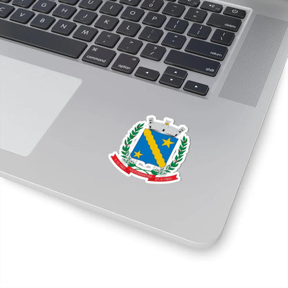 Brasão de Votorantim - SP (Brazil) (Coat of Arms) STICKER Vinyl Kiss-Cut Decal - The Sticker Space