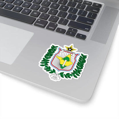 Brasão do Amapá (Brazil) (Coat of Arms) STICKER Vinyl Kiss-Cut Decal - The Sticker Space