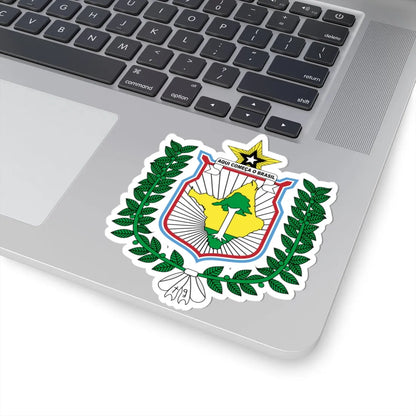 Brasão do Amapá (Brazil) (Coat of Arms) STICKER Vinyl Kiss-Cut Decal - The Sticker Space