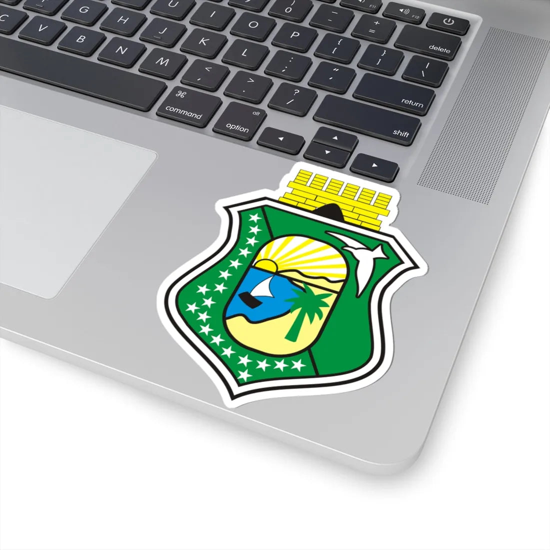 Brasão do Estado do Ceará 1897 (Brazil) (Coat of Arms) STICKER Vinyl Kiss-Cut Decal - The Sticker Space