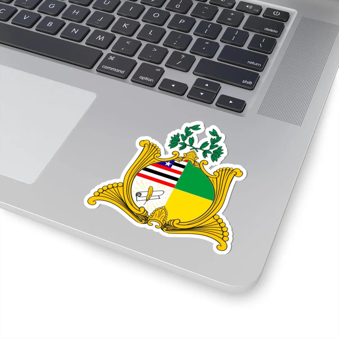 Brasão do Maranhão (Brazil) (Coat of Arms) STICKER Vinyl Kiss-Cut Decal - The Sticker Space