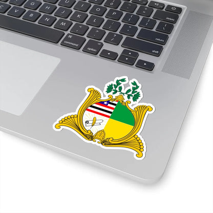 Brasão do Maranhão (Brazil) (Coat of Arms) STICKER Vinyl Kiss-Cut Decal - The Sticker Space