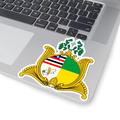 Brasão do Maranhão (Brazil) (Coat of Arms) STICKER Vinyl Kiss-Cut Decal - The Sticker Space
