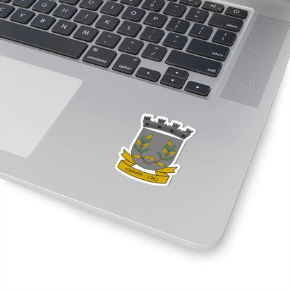 Brasão do município de Itamari-BA (Brazil) (Coat of Arms) STICKER Vinyl Kiss-Cut Decal - The Sticker Space