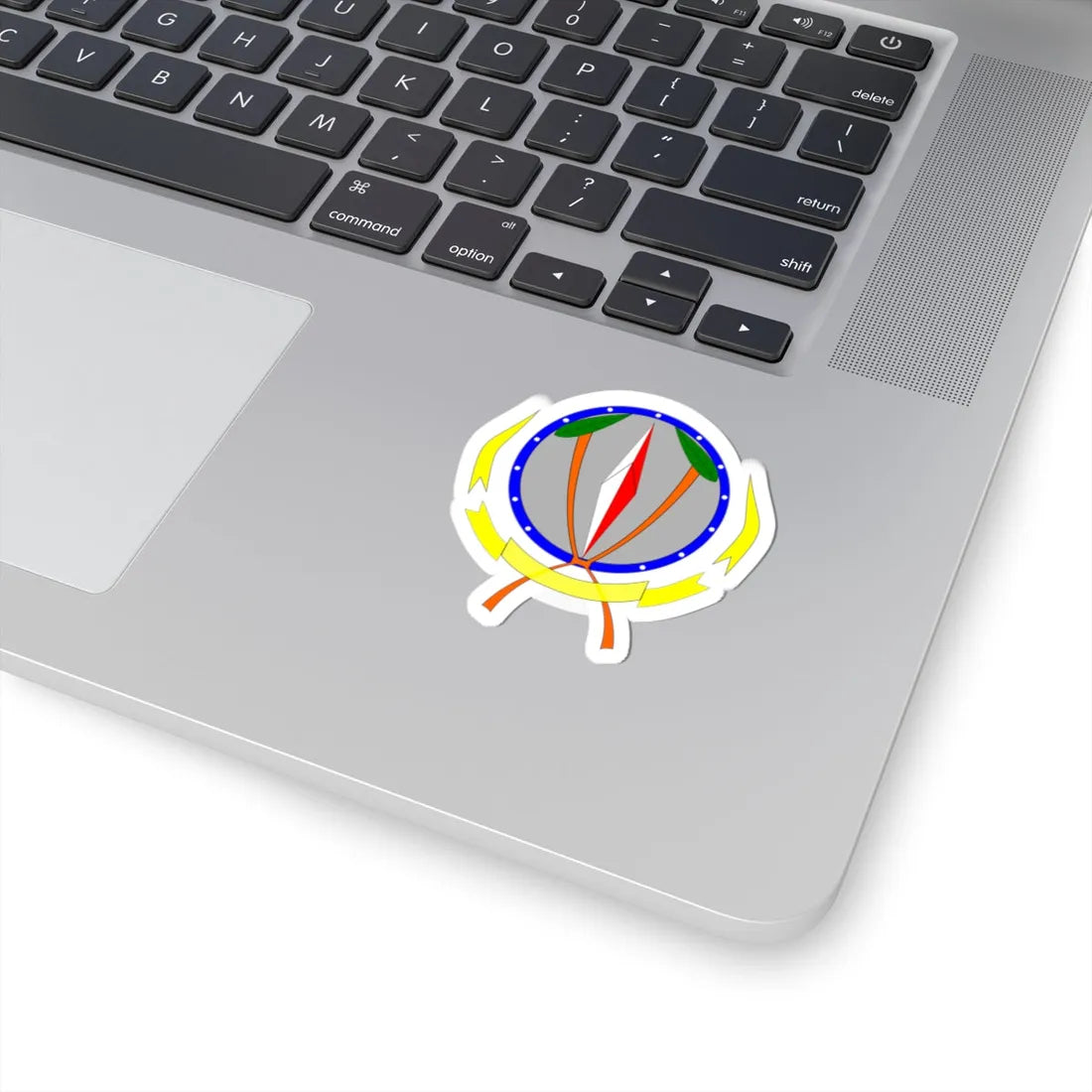 Brasão do Município de Lagoão RS (Brazil) (Coat of Arms) STICKER Vinyl Kiss-Cut Decal - The Sticker Space
