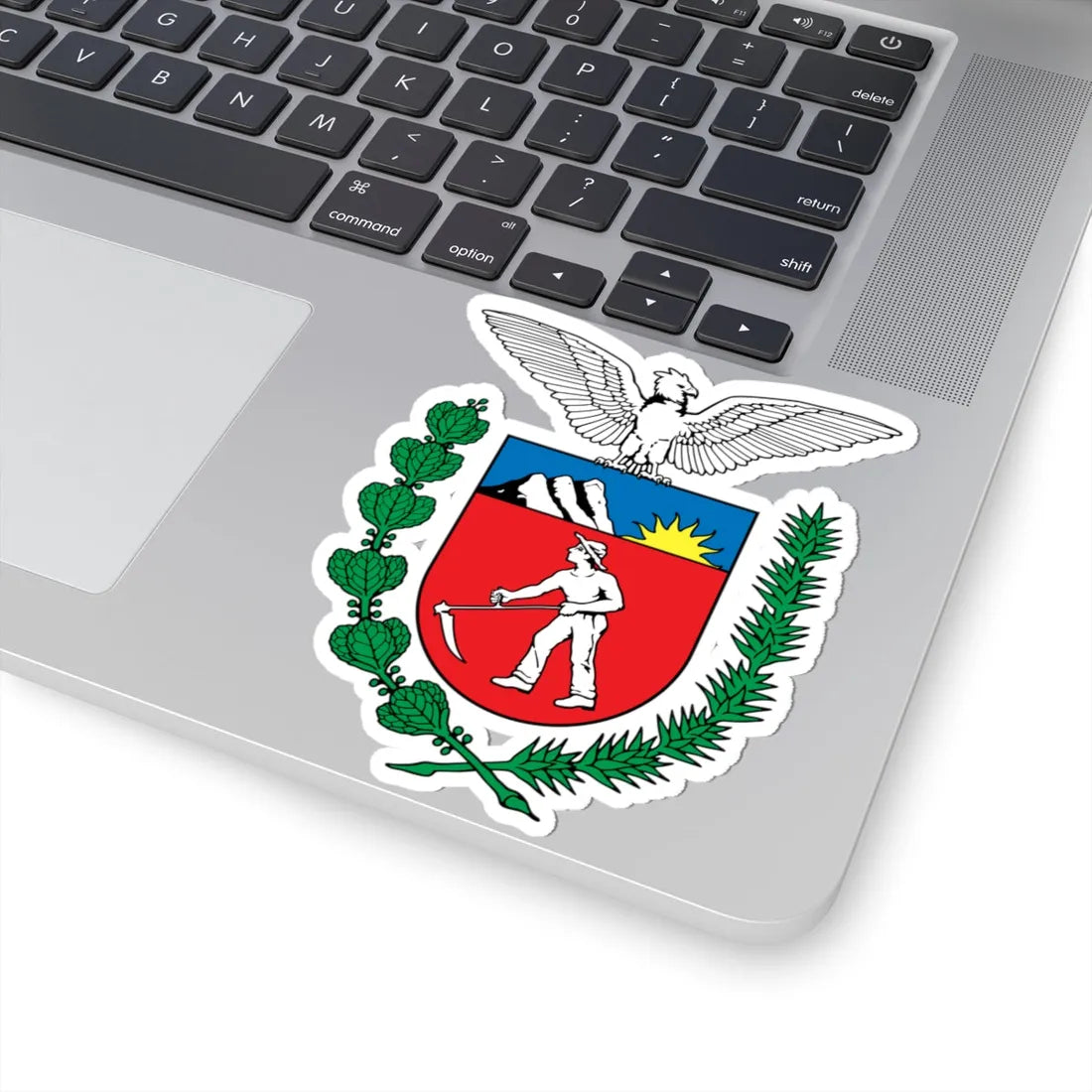 Brasão do Paraná (Brazil) (Coat of Arms) STICKER Vinyl Kiss-Cut Decal - The Sticker Space