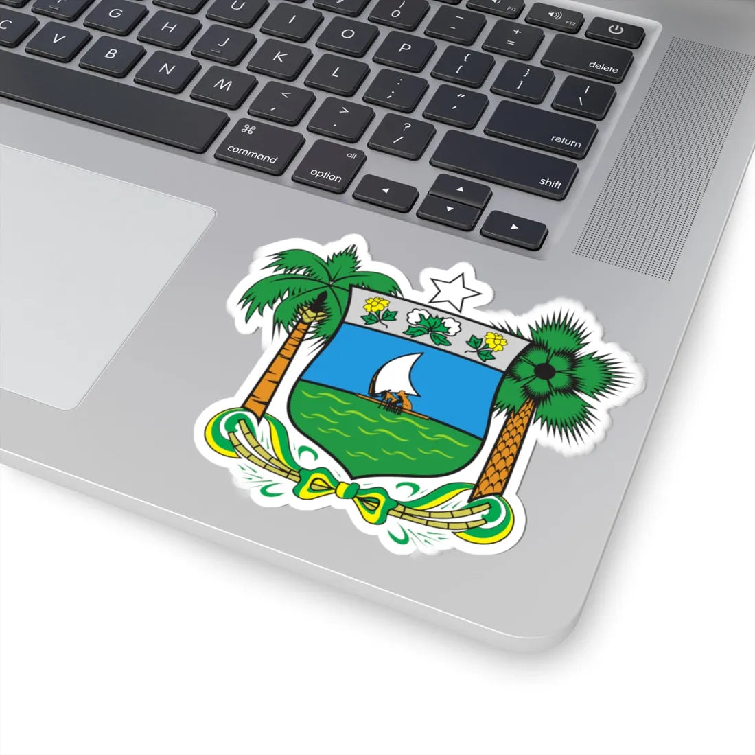 Brasão do Rio Grande do Norte (Brazil) (Coat of Arms) STICKER Vinyl Kiss-Cut Decal - The Sticker Space