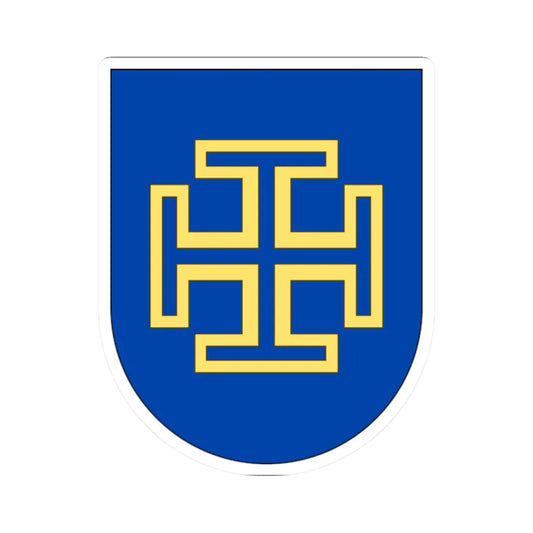 Brasão-Teixeira (Portugal) (Coat of Arms) STICKER Vinyl Kiss-Cut Decal 2 Inch White - The Sticker Space