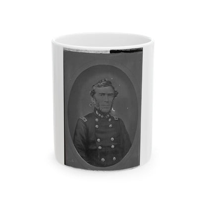 Braxton Bragg, Csa 001 (U.S. Civil War) White Coffee Mug-11oz-The Sticker Space