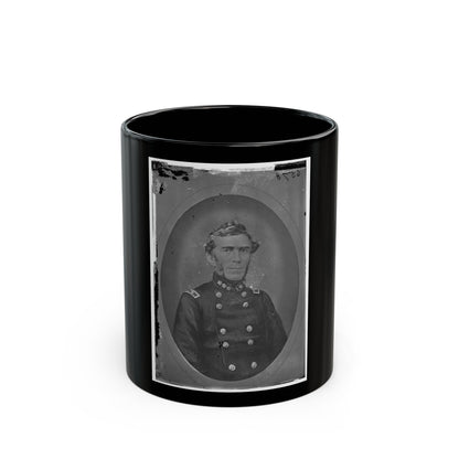 Braxton Bragg, Csa 002 (U.S. Civil War) Black Coffee Mug-11oz-The Sticker Space