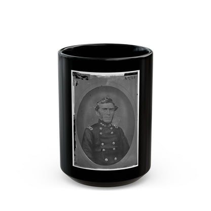 Braxton Bragg, Csa 002 (U.S. Civil War) Black Coffee Mug-15oz-The Sticker Space