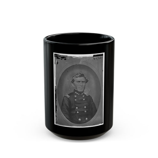 Braxton Bragg, Csa 002 (U.S. Civil War) Black Coffee Mug-15oz-The Sticker Space