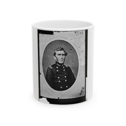 Braxton Bragg, Csa 003 (U.S. Civil War) White Coffee Mug-11oz-The Sticker Space