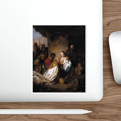 BRAY, Jan de - Adoration of the Magi (Artwork) STICKER Vinyl Die-Cut Decal-The Sticker Space