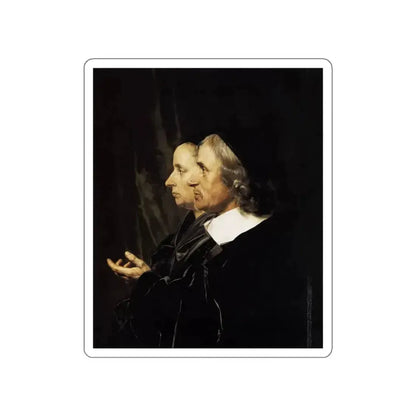 BRAY, Jan de - Portrait of the Artist's Parents (Artwork) STICKER Vinyl Die-Cut Decal - The Sticker Space
