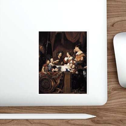 BRAY, Jan de - The de Bray Family (The Banquet of Antony and Cleopatra) (Artwork) STICKER Vinyl Die-Cut Decal-The Sticker Space