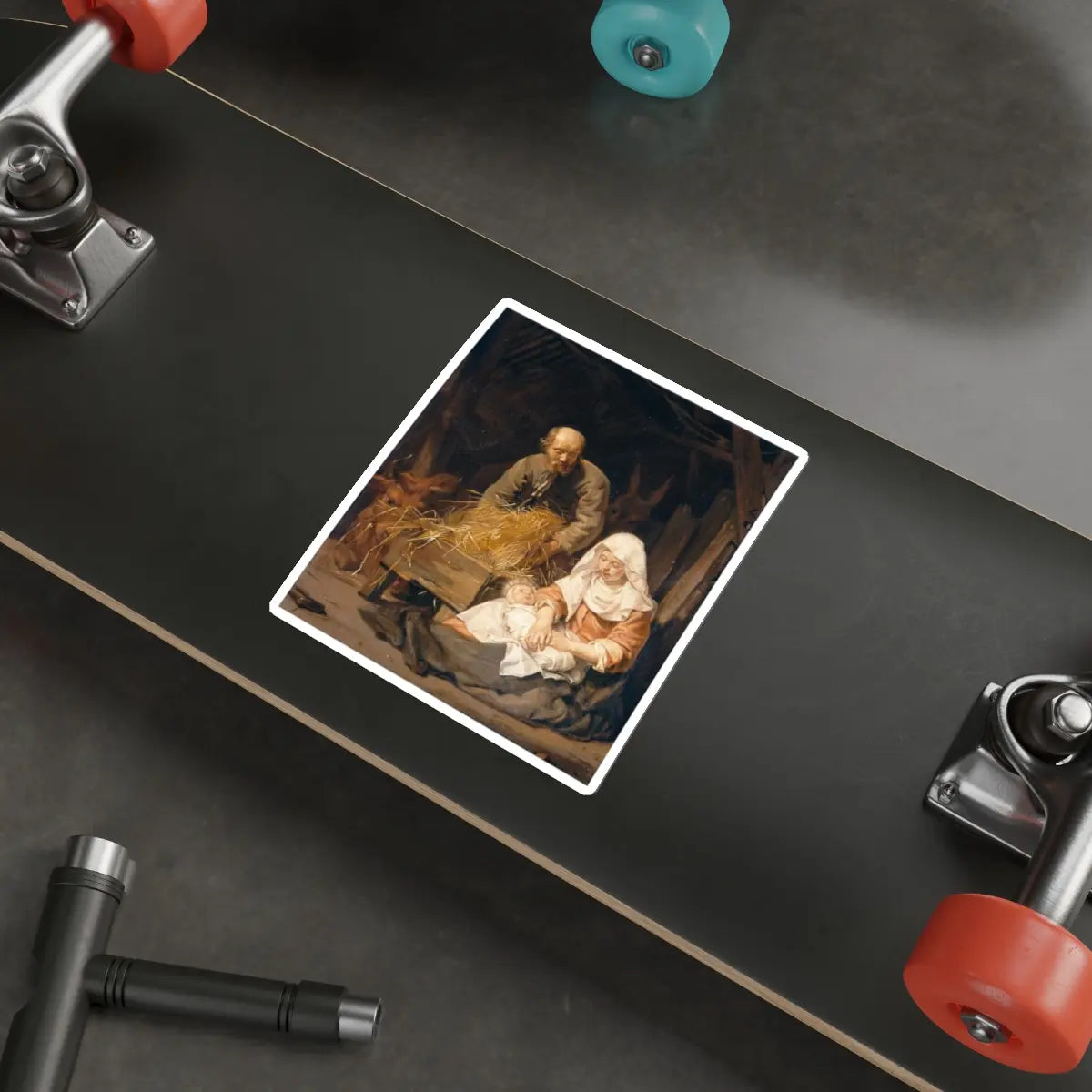SKU:22625135383868018443 Sticker types:White Shape:Die-Cut Sizes:6" × 6"