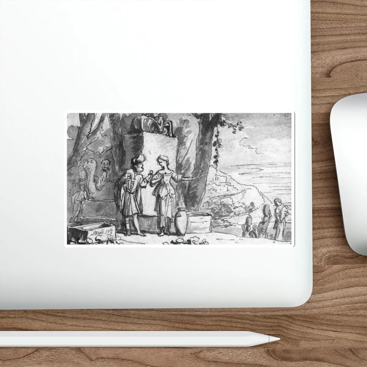 SKU:27182596221170984331 Sticker types:White Shape:Die-Cut Sizes:6" × 6"