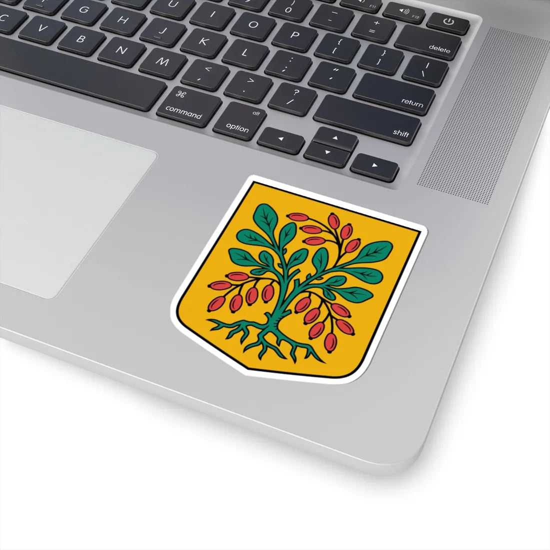 Bārbeles pagasta ģerbonis (Latvia) (Coat of Arms) STICKER Vinyl Kiss-Cut Decal - The Sticker Space