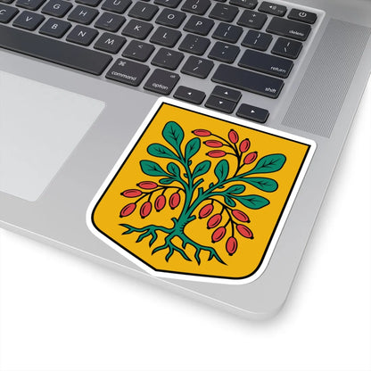 Bārbeles pagasta ģerbonis (Latvia) (Coat of Arms) STICKER Vinyl Kiss-Cut Decal - The Sticker Space