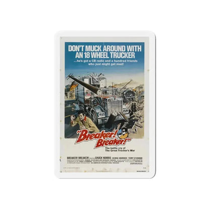 BREAKER BREAKER 1977 Movie Poster - Refrigerator Magnet - The Sticker Space