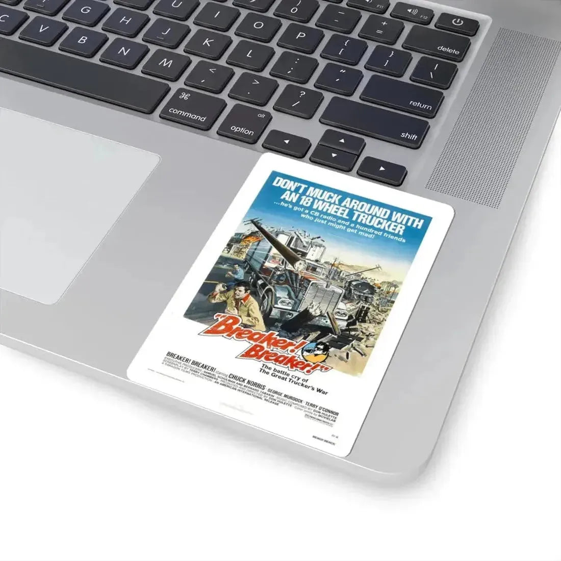 Breaker! Breaker! 1977 Movie Poster - STICKER Vinyl Kiss-Cut Decal - The Sticker Space