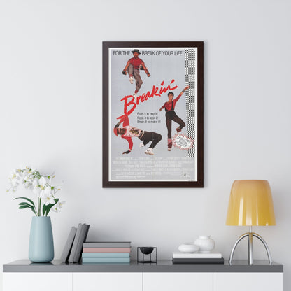 BREAKIN' 1984 - Framed Movie Poster-The Sticker Space